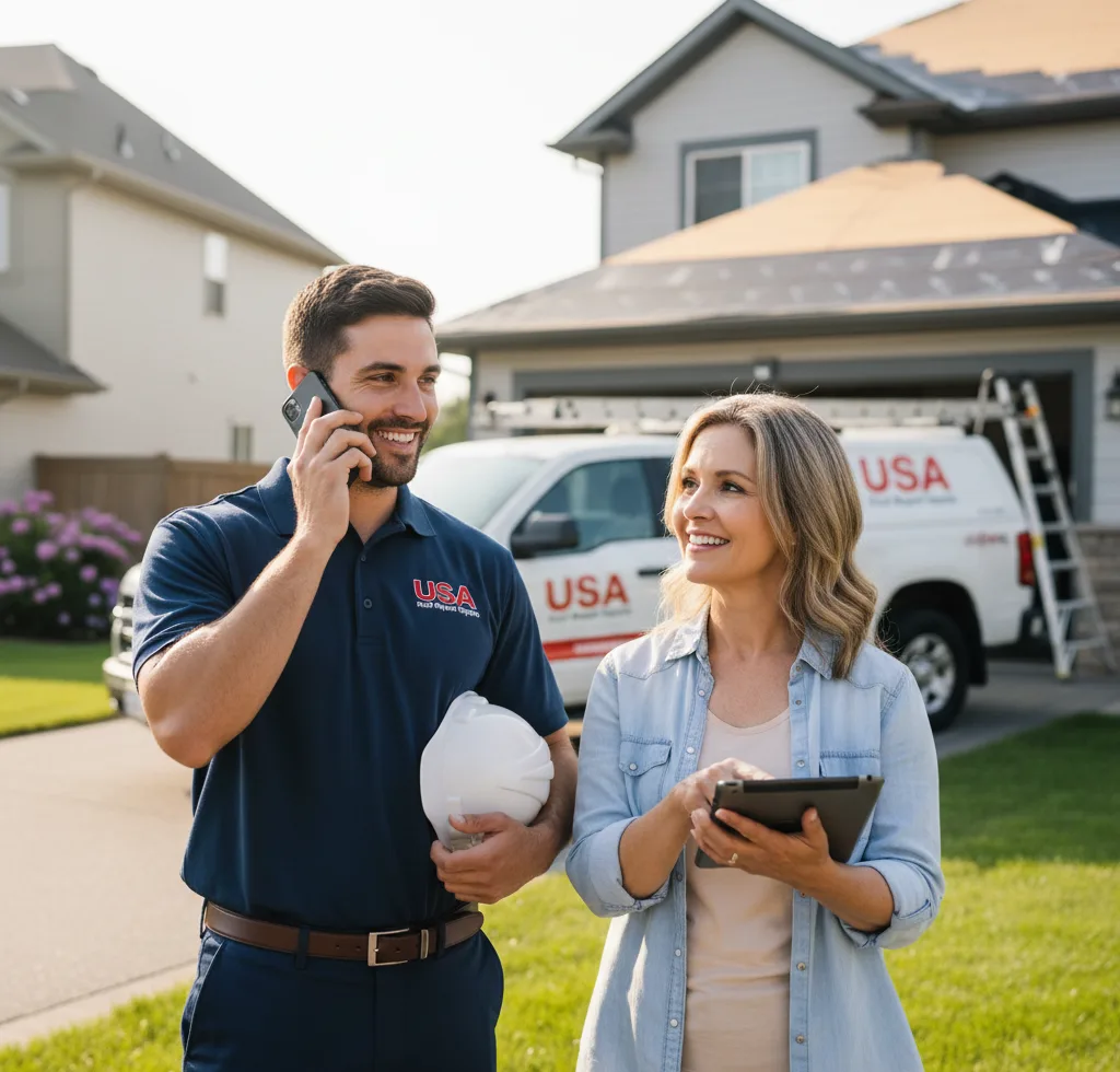 USA Roof Repair Experts customer support in Capac